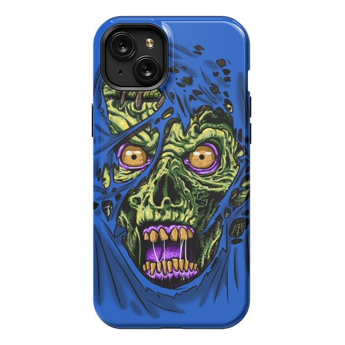 iPhone 15 Plus StrongFit Zombie through your clothes by Alberto