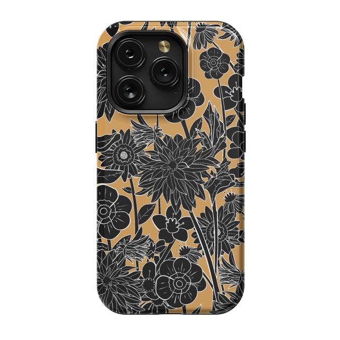 iPhone 15 Pro StrongFit Dark gold spring by Steve Wade (Swade)