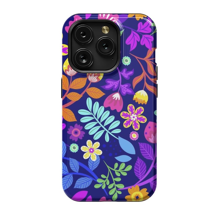 iPhone 15 Pro StrongFit Cute Flowers by ArtsCase