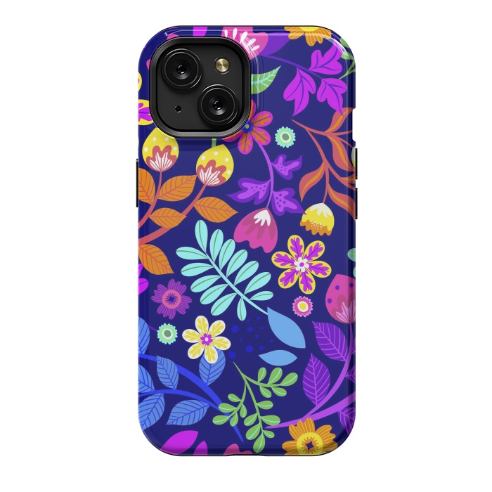 iPhone 15 StrongFit Cute Flowers by ArtsCase