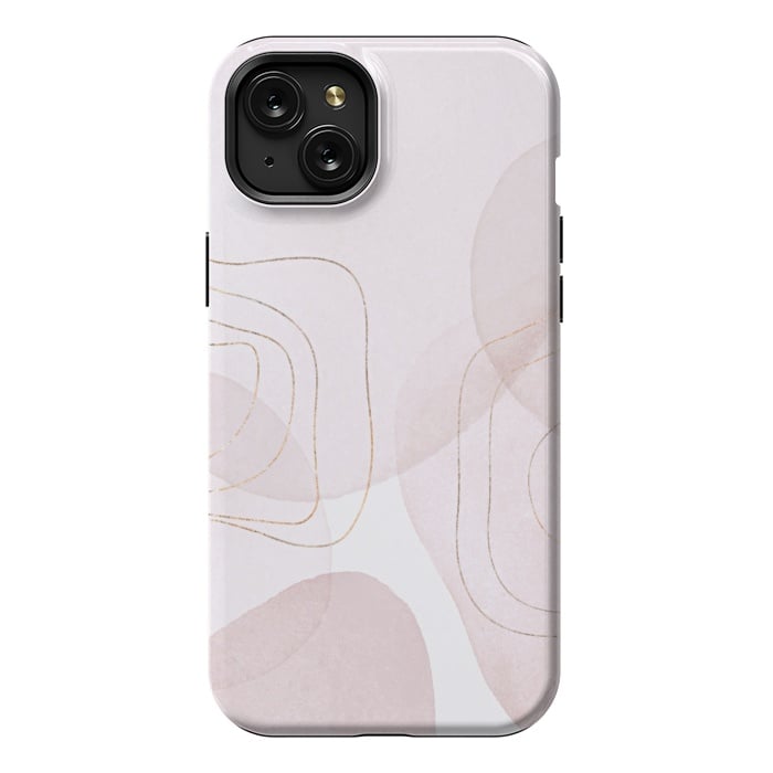 iPhone 15 Plus StrongFit GRAPHIC ROSE  by Monika Strigel