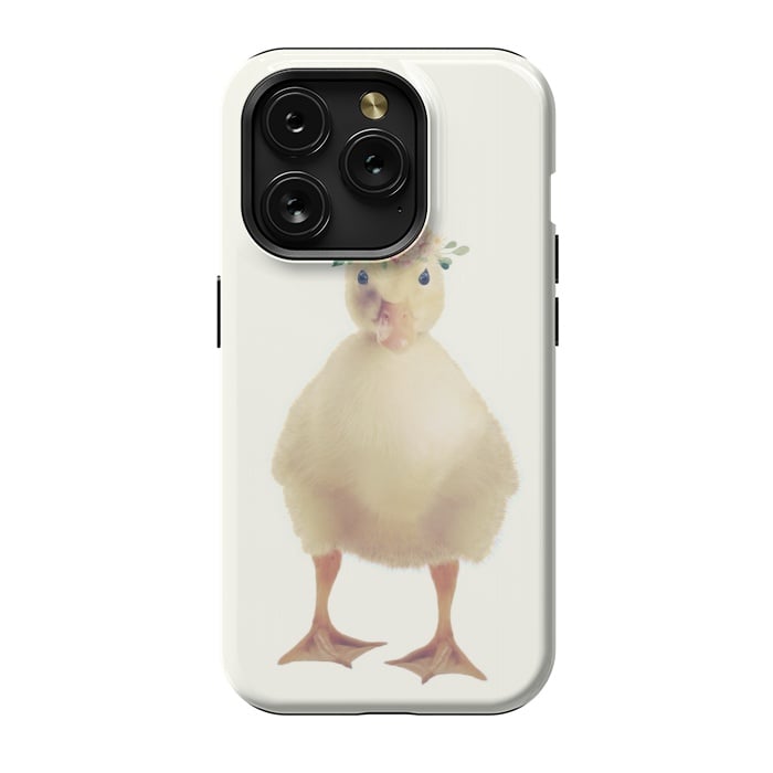 iPhone 15 Pro StrongFit DUCKY DUCKLING by Monika Strigel