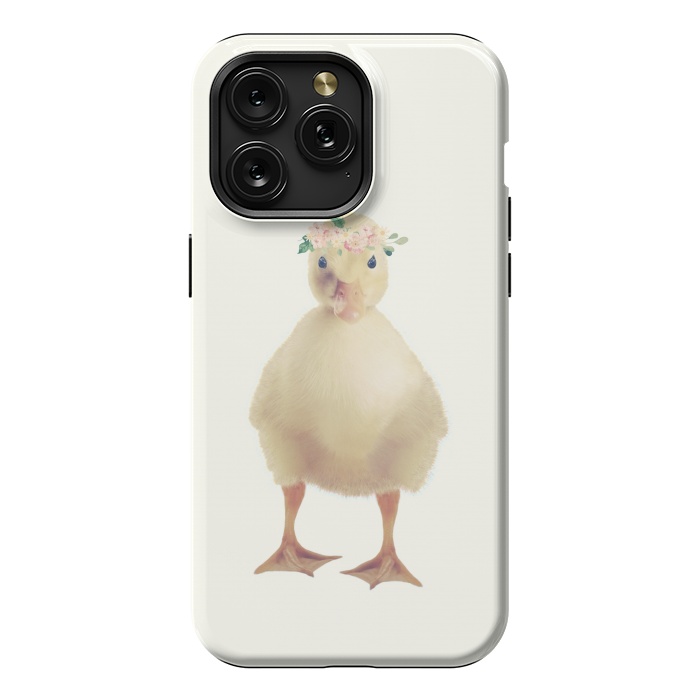 iPhone 15 Pro Max StrongFit DUCKY DUCKLING by Monika Strigel