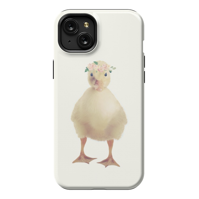 iPhone 15 Plus StrongFit DUCKY DUCKLING by Monika Strigel