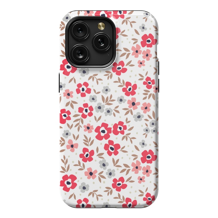 iPhone 15 Pro Max StrongFit Seamless Flowers ONE by ArtsCase