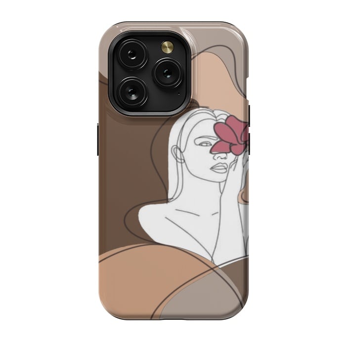 iPhone 15 Pro StrongFit Abstract woman by CAS