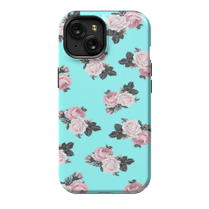 iPhone 15 StrongFit Floral  by CAS
