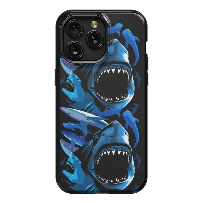iPhone 15 Pro Max StrongFit Sharks predators by Alberto