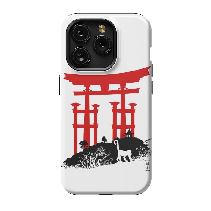 iPhone 15 Pro StrongFit Red Torii in Japan by Alberto