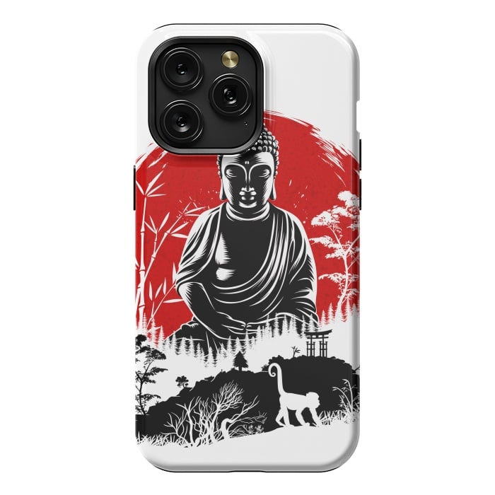 iPhone 15 Pro Max StrongFit Buddha under the sun by Alberto