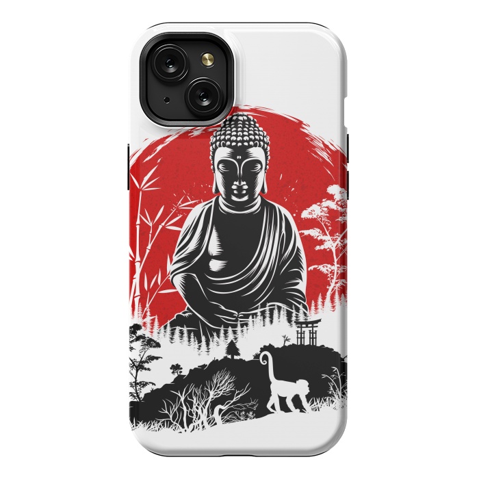 iPhone 15 Plus StrongFit Buddha under the sun by Alberto