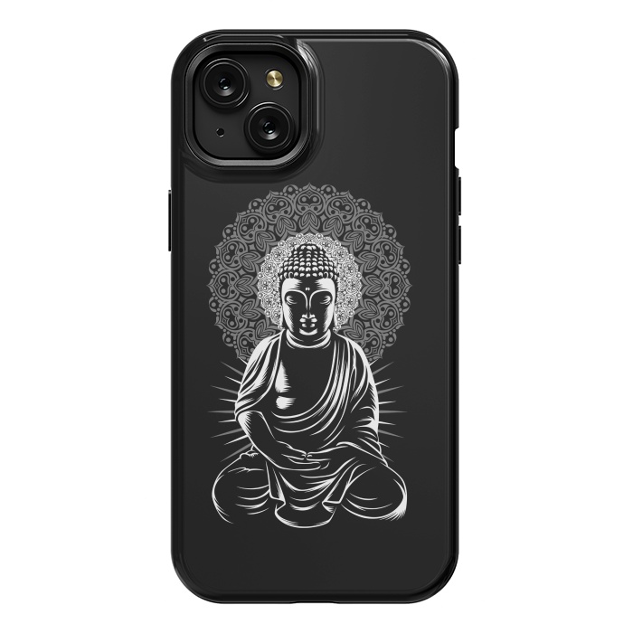 iPhone 15 Plus StrongFit Buddha practicing yoga by Alberto
