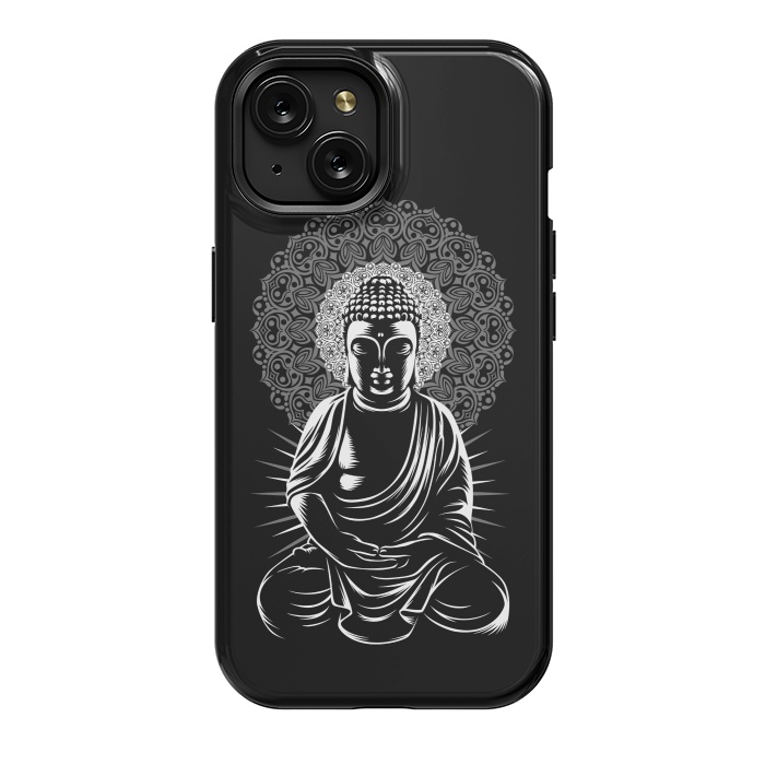 iPhone 15 StrongFit Buddha practicing yoga by Alberto