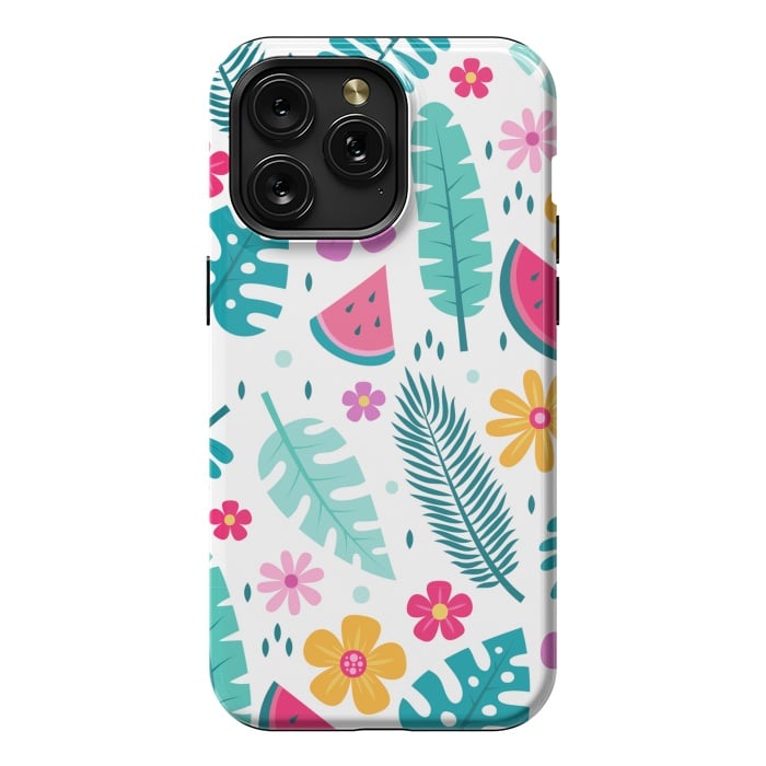 iPhone 15 Pro Max StrongFit Fun Tropical Design  by ArtsCase