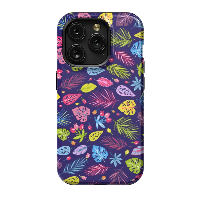 iPhone 15 Pro StrongFit Summer Coulored Floral Design by ArtsCase
