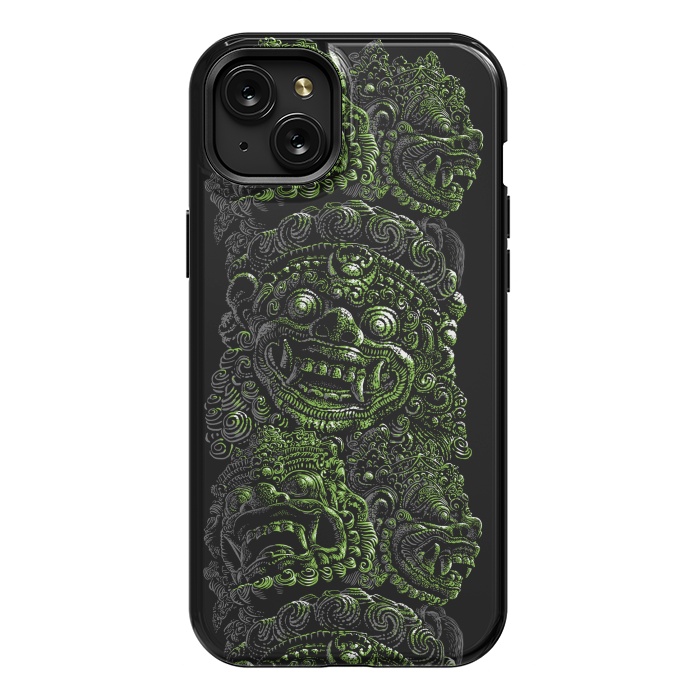 iPhone 15 Plus StrongFit Mayan Statue by Alberto