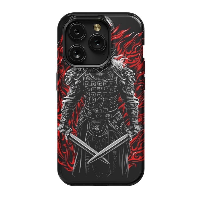 iPhone 15 Pro StrongFit Mongolian warrior by Alberto