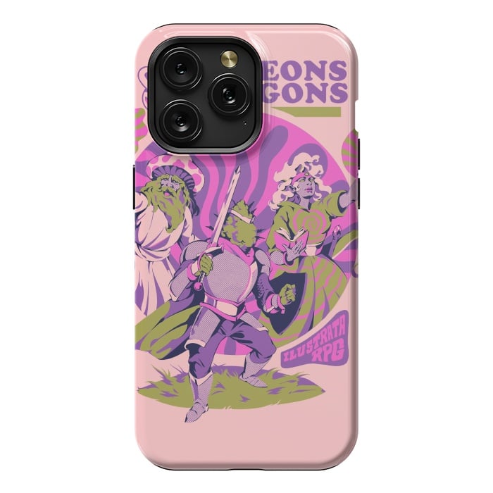 iPhone 15 Pro Max StrongFit Dungeons & Drugons by Ilustrata