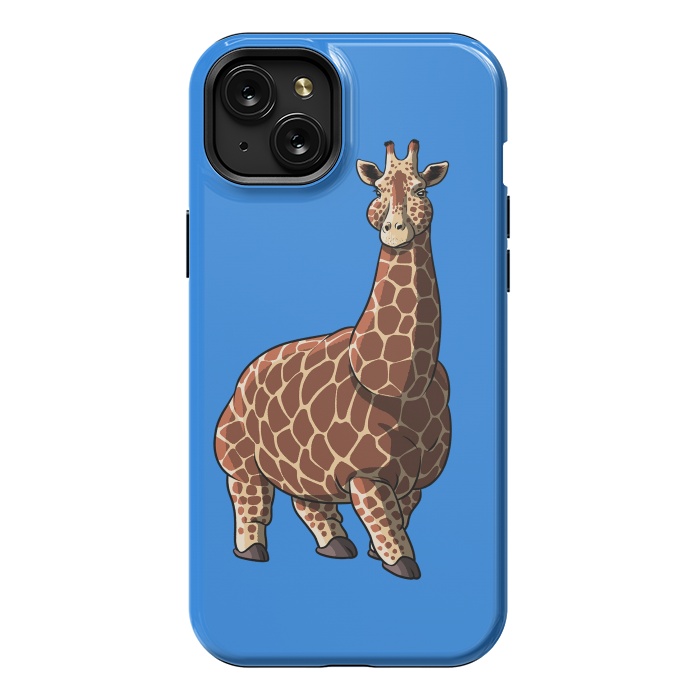 iPhone 15 Plus StrongFit Fat giraffe by Alberto