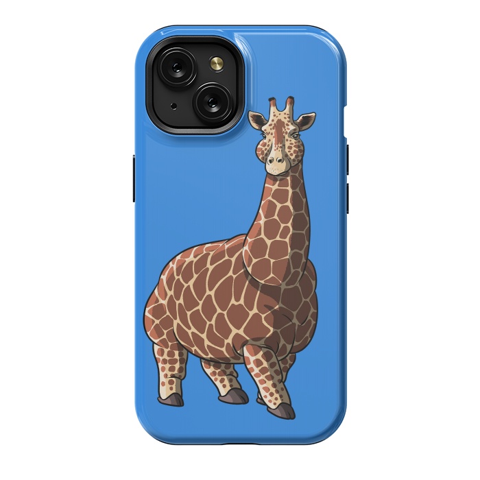 iPhone 15 StrongFit Fat giraffe by Alberto