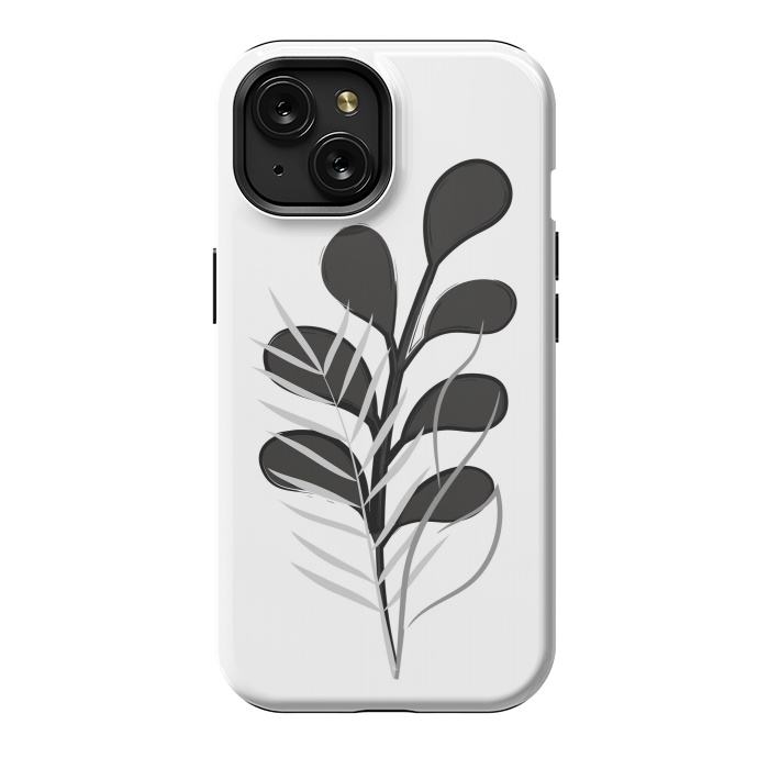 iPhone 15 StrongFit Modern Plant by Martina