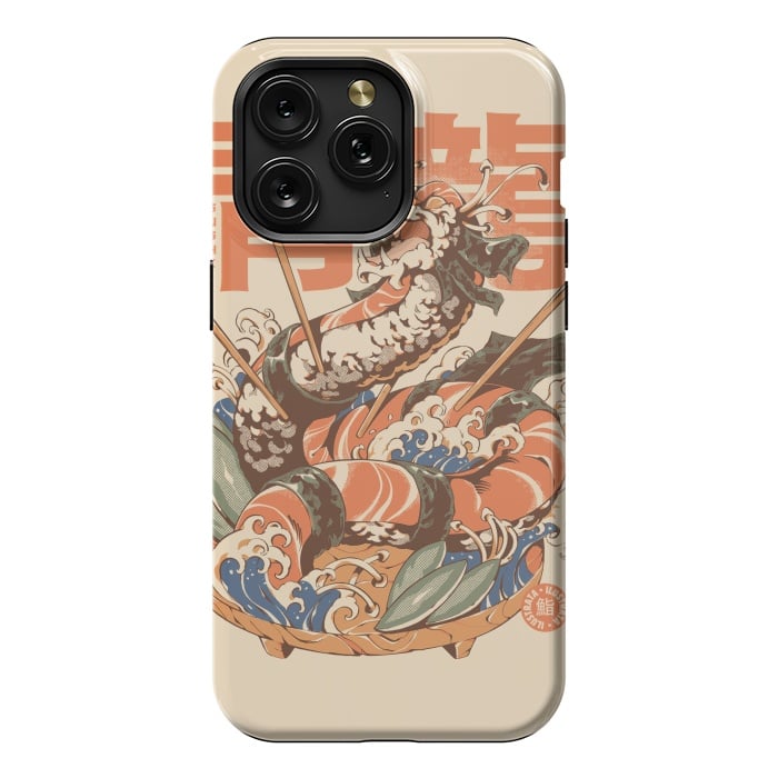 iPhone 15 Pro Max StrongFit Dragon Sushi by Ilustrata