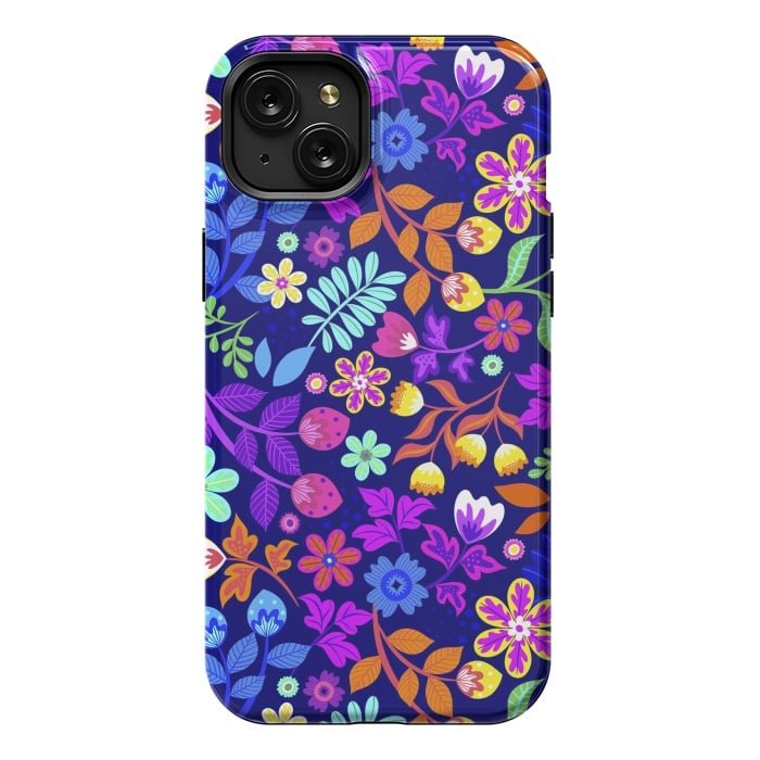 iPhone 15 Plus StrongFit Cute Flowers I by ArtsCase