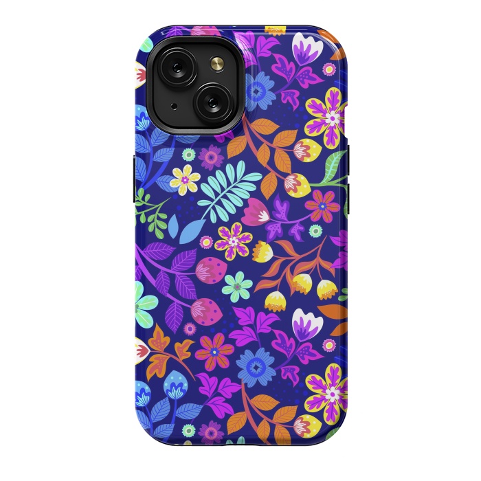 iPhone 15 StrongFit Cute Flowers I by ArtsCase