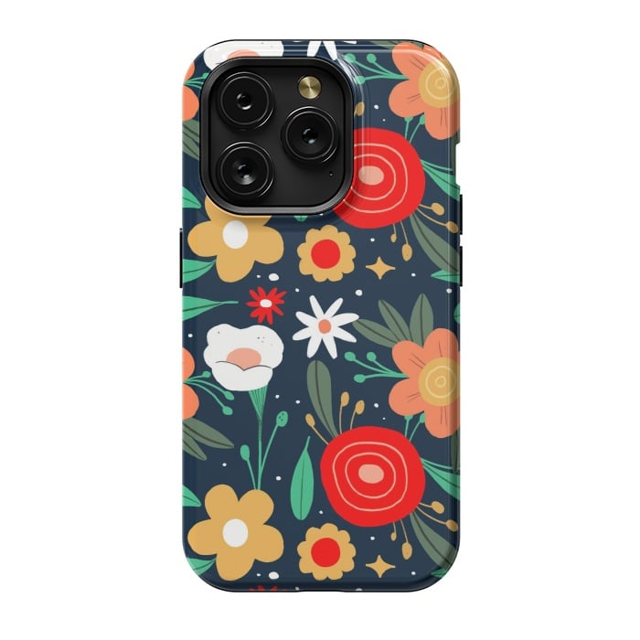 iPhone 15 Pro StrongFit WildFlowers by ArtsCase