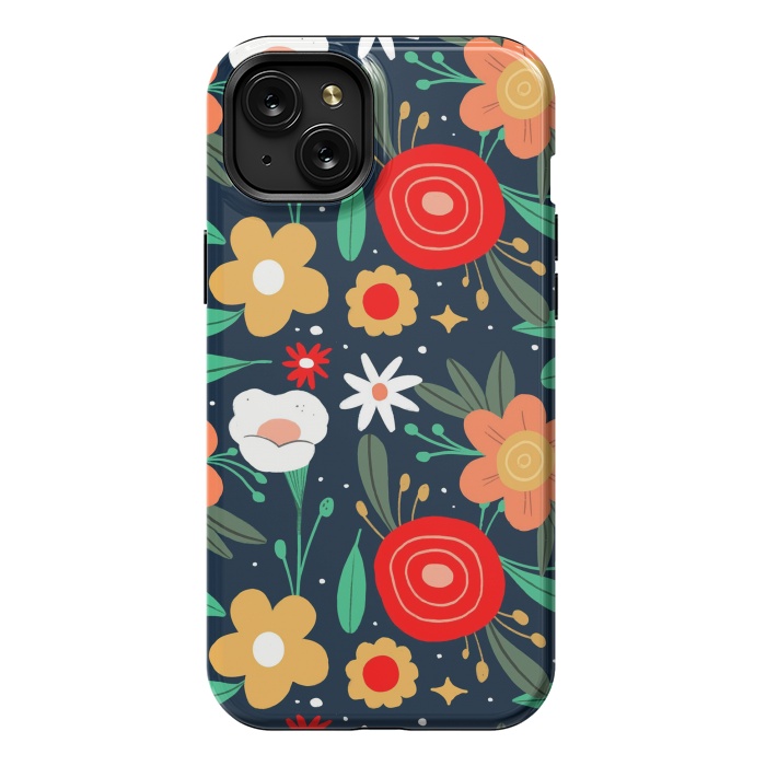 iPhone 15 Plus StrongFit WildFlowers by ArtsCase