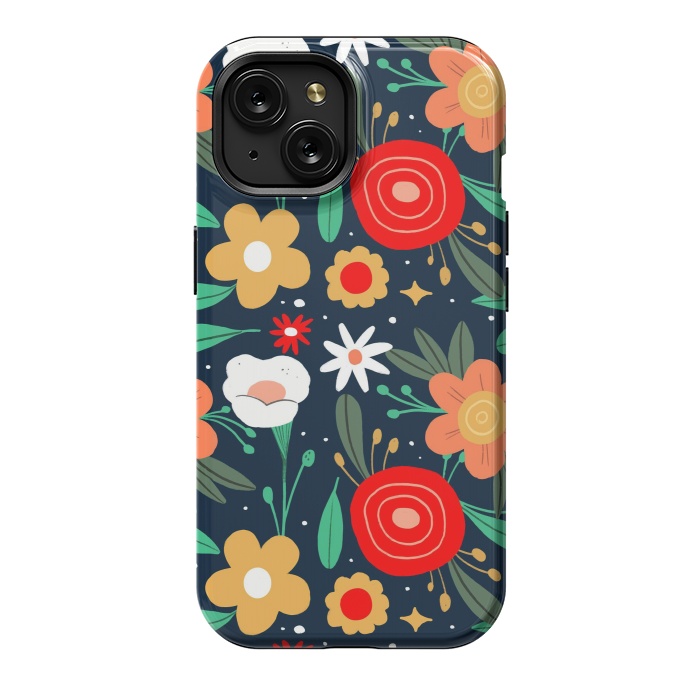 iPhone 15 StrongFit WildFlowers by ArtsCase