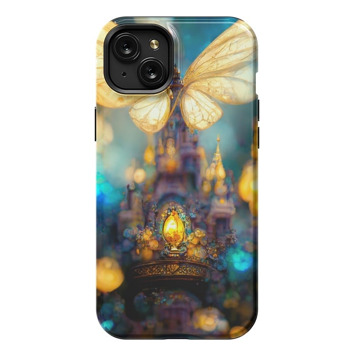 iPhone 15 Plus StrongFit Fairy castle by haroulita