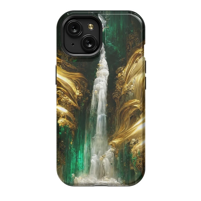 iPhone 15 StrongFit sparkle waterfall by haroulita