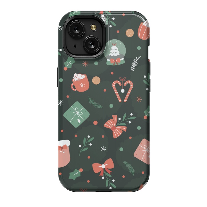 iPhone 15 StrongFit Christmas Objects by ArtsCase