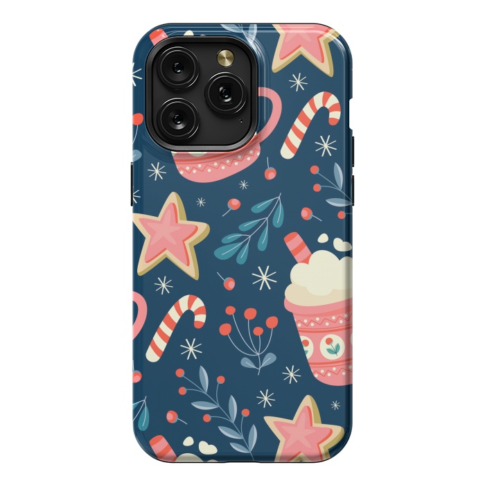 iPhone 15 Pro Max StrongFit Cute Christmas Pattern VI by ArtsCase