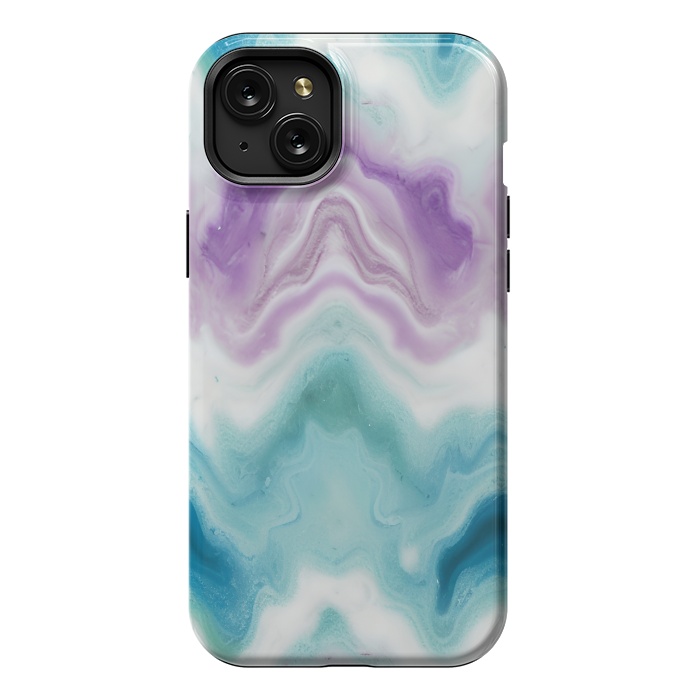 iPhone 15 Plus StrongFit Wavy marble  by Winston