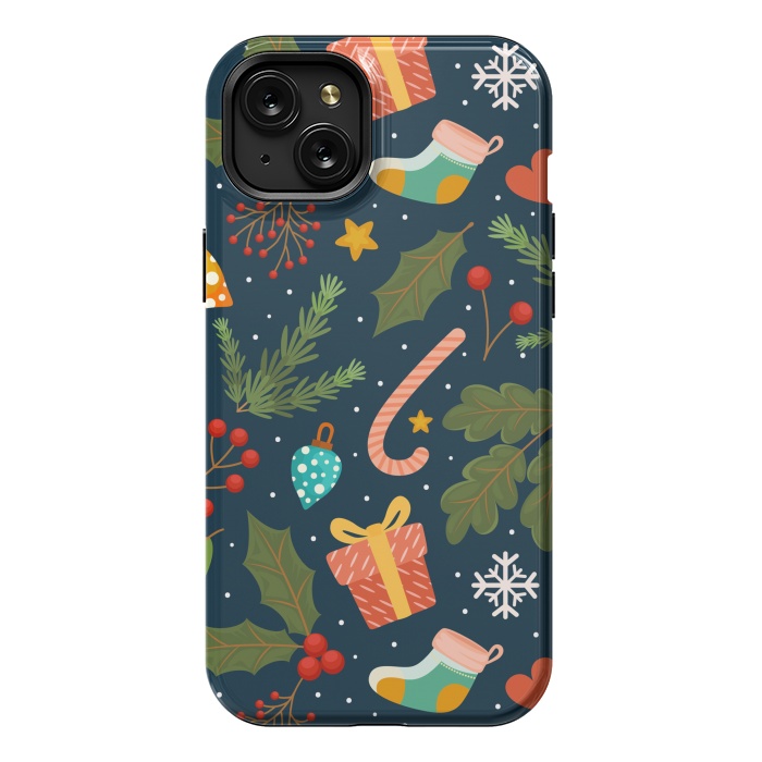 iPhone 15 Plus StrongFit Symbols for Christmas by ArtsCase