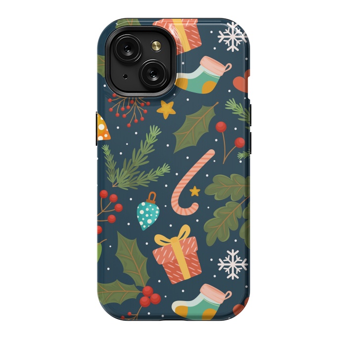iPhone 15 StrongFit Symbols for Christmas by ArtsCase