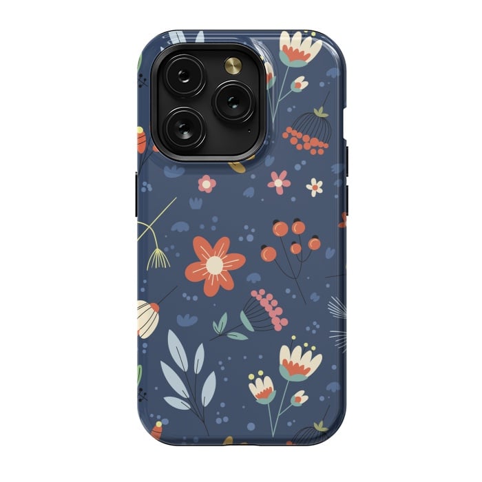 iPhone 15 Pro StrongFit Cute Flowers VIII by ArtsCase