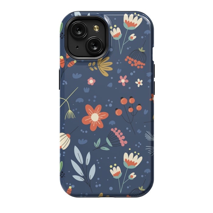 iPhone 15 StrongFit Cute Flowers VIII by ArtsCase
