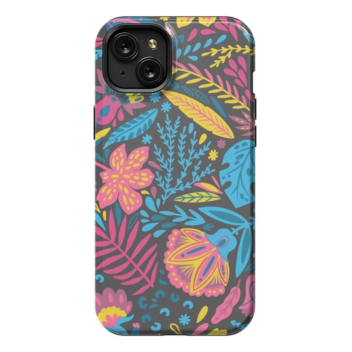 iPhone 15 Plus StrongFit HAPPY LEAVES by ArtsCase