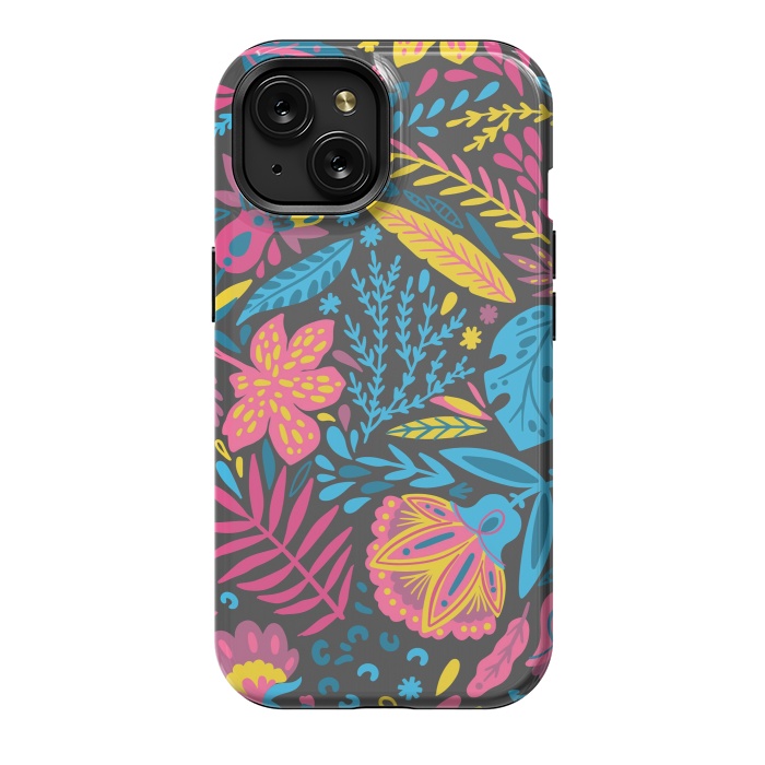 iPhone 15 StrongFit HAPPY LEAVES by ArtsCase