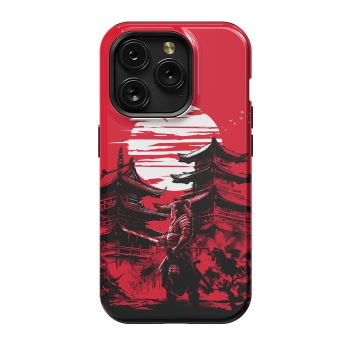 iPhone 15 Pro StrongFit Samurai warrior in feudal Japan by Alberto