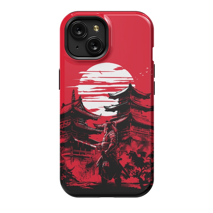 iPhone 15 StrongFit Samurai warrior in feudal Japan by Alberto