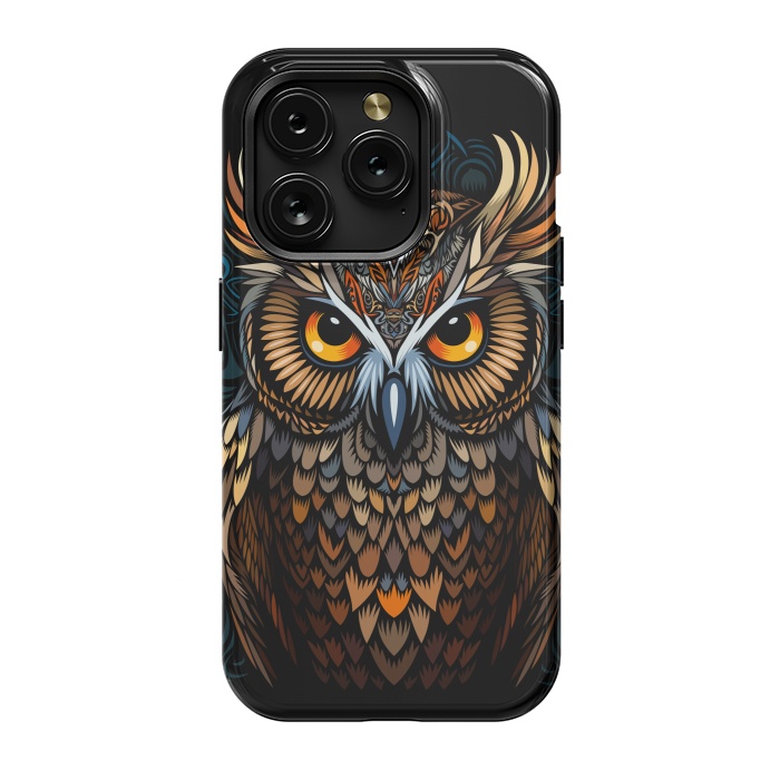 iPhone 15 Pro StrongFit Owl Hoot by Alberto