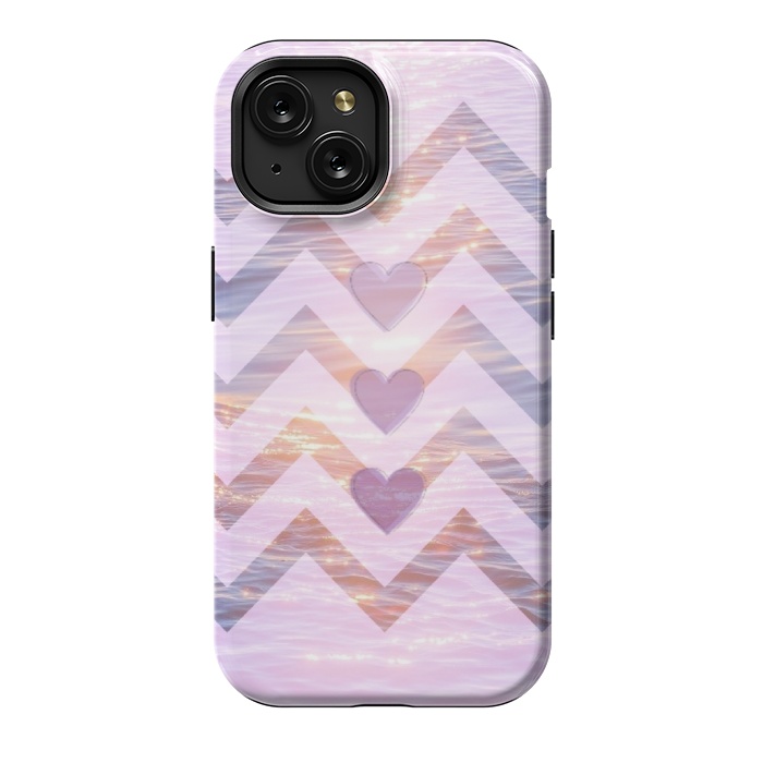 iPhone 15 StrongFit Purple Heart  by CAS