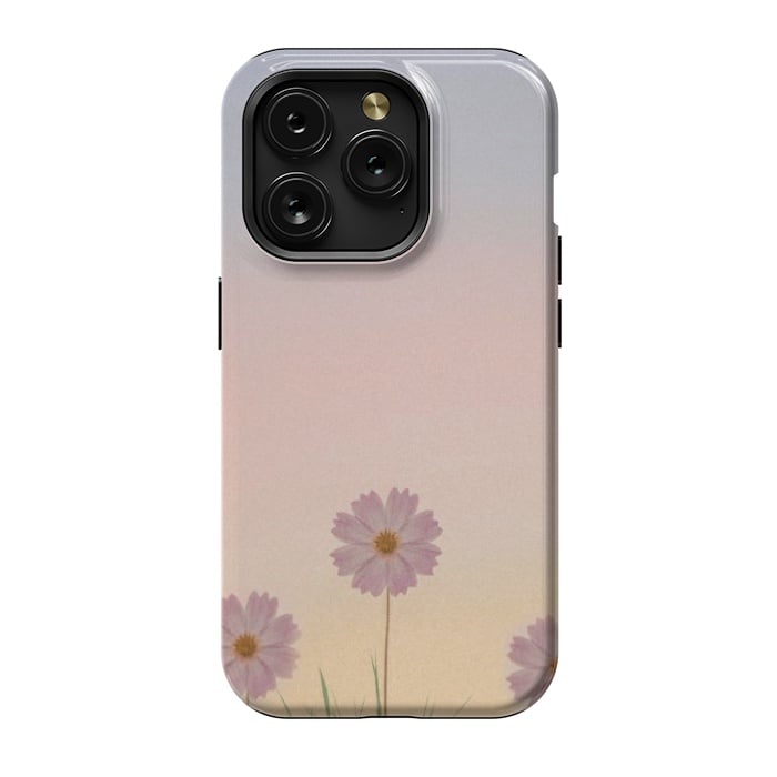 iPhone 15 Pro StrongFit Pastel flower by CAS