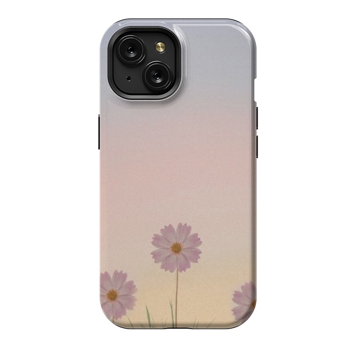 iPhone 15 StrongFit Pastel flower by CAS