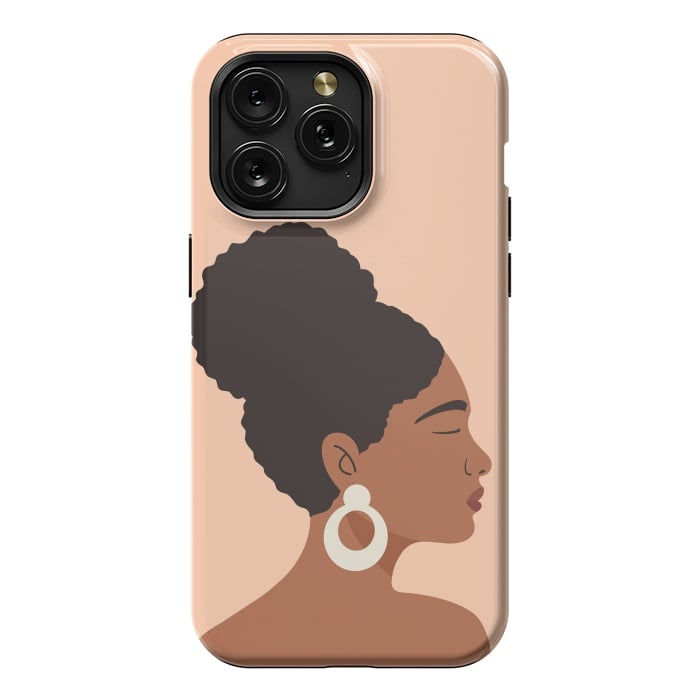 iPhone 15 Pro Max StrongFit Afro Girl by ArtPrInk