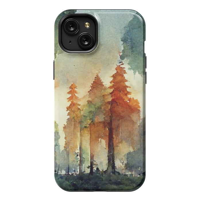 iPhone 15 Plus StrongFit The Forest (nature) by Bledi